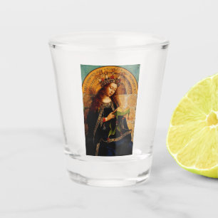 Vaso De Chupito Virgin Mary por Jan van Eyck