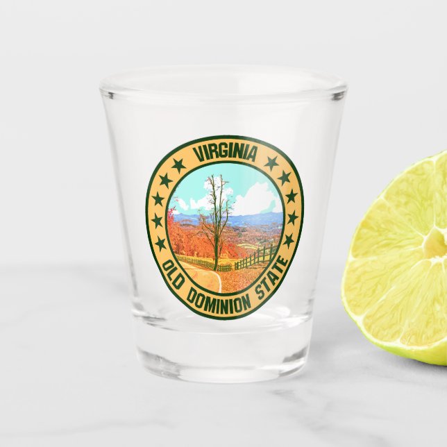 Vaso De Chupito Virginia (Anverso)