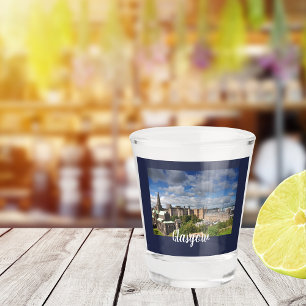 Vaso De Chupito Vista panorámica de la ciudad de Glasgow