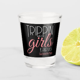 Vaso De Chupito Vistazo con las Chicas Bachelorette Personalizada