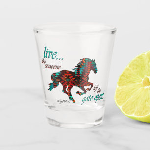 Vaso De Chupito Vivir Como Alguien Dejó La Puerta Abierta Vidrio D