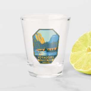 Vaso De Chupito Voyageurs Parque Nacional Vintage