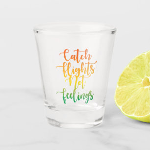 Vaso De Chupito Vuelos de captura sin sentimientos - Colorido