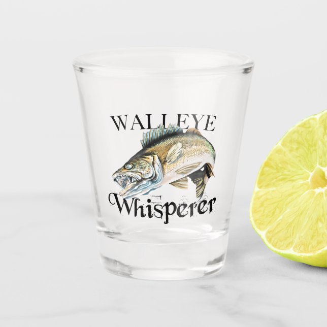 Vaso De Chupito Walleye Whisperer (Anverso)