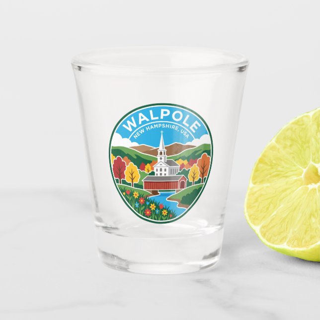 Vaso De Chupito Walpole EE. UU. (Anverso)