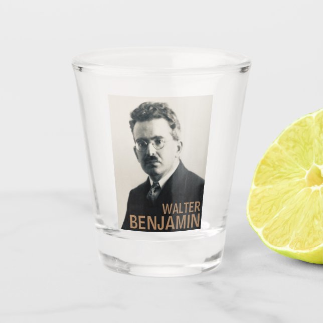 Vaso De Chupito Walter Benjamin (Anverso)