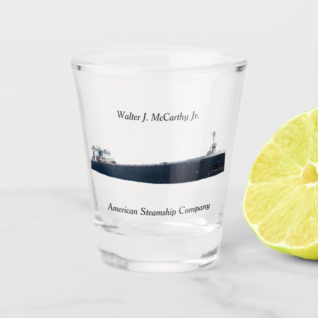 Vaso De Chupito Walter J. McCarthy Jr. (Anverso)