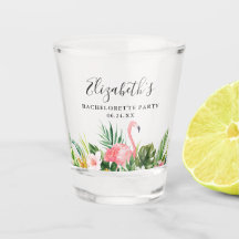 Watercolor Tropical Floral Bachelorette Party