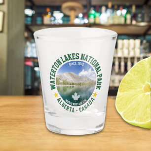 Vaso De Chupito Waterton Lakes Alberta Canada