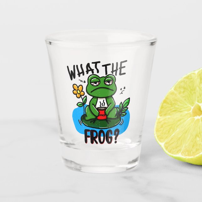 Vaso De Chupito What the frog? (Anverso)