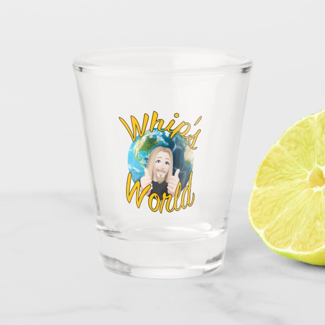Vaso De Chupito Whip's World Shot Glass (Anverso)