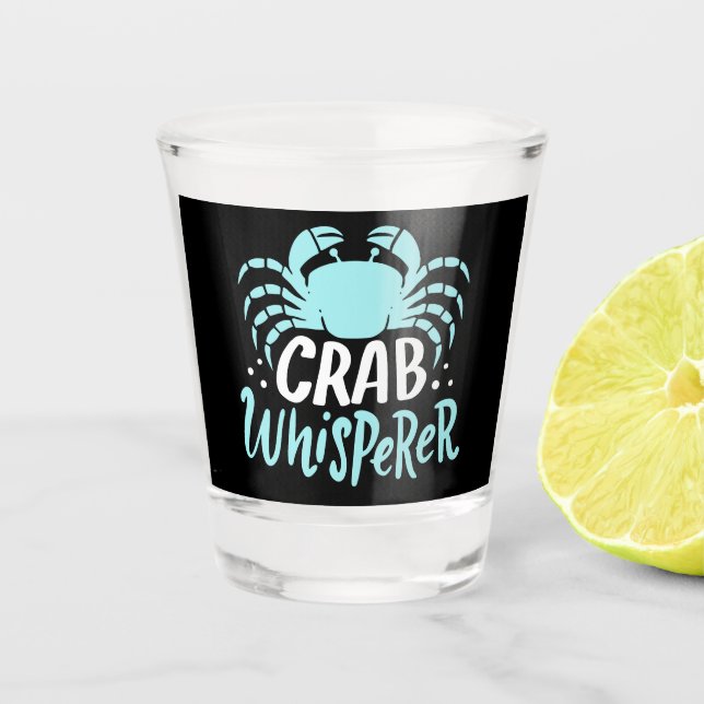 Vaso De Chupito Whisperer de cangrejo (Anverso)