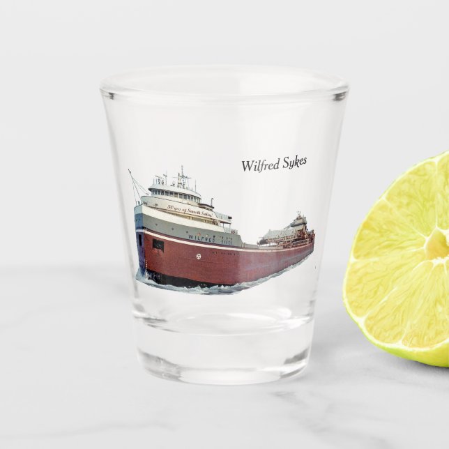 vaso de chupito Wilfred Sykes (Anverso)
