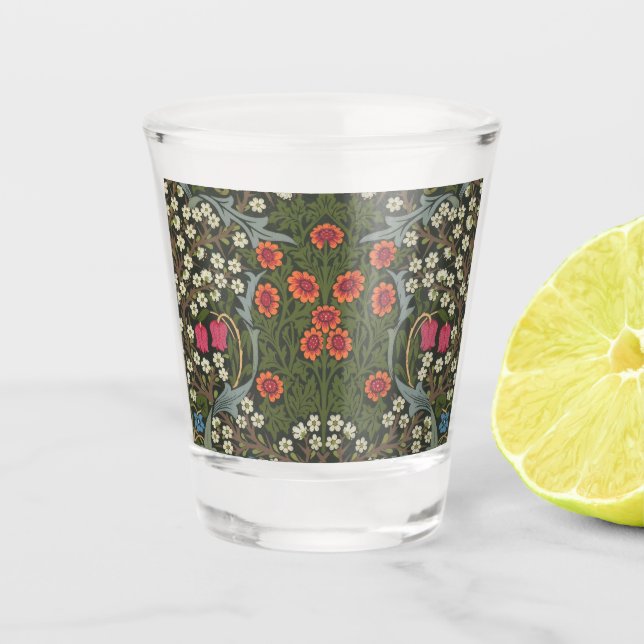 Vaso De Chupito William Morris Blackthorn Garden Flower Classic (Anverso)
