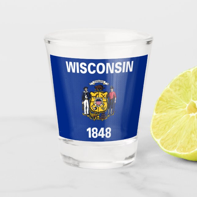 VASO DE CHUPITO WISCONSIN (Anverso)
