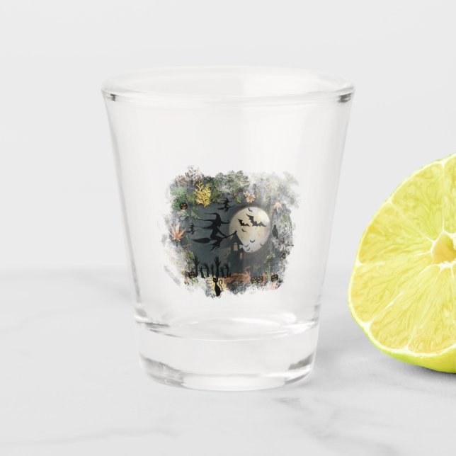 Vaso De Chupito Witches Party Night (Anverso)