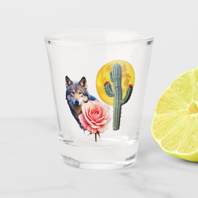 Vaso De Chupito Wolf14: (Anverso)