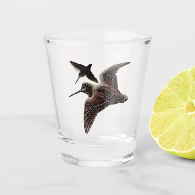 Vaso De Chupito Woodcock hunting (Anverso)