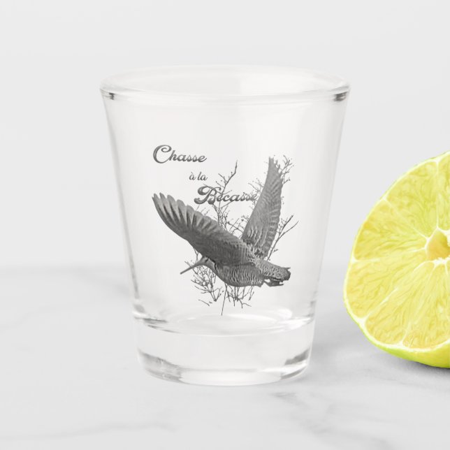 Vaso De Chupito Woodcocks , Temporada de Caza (Anverso)