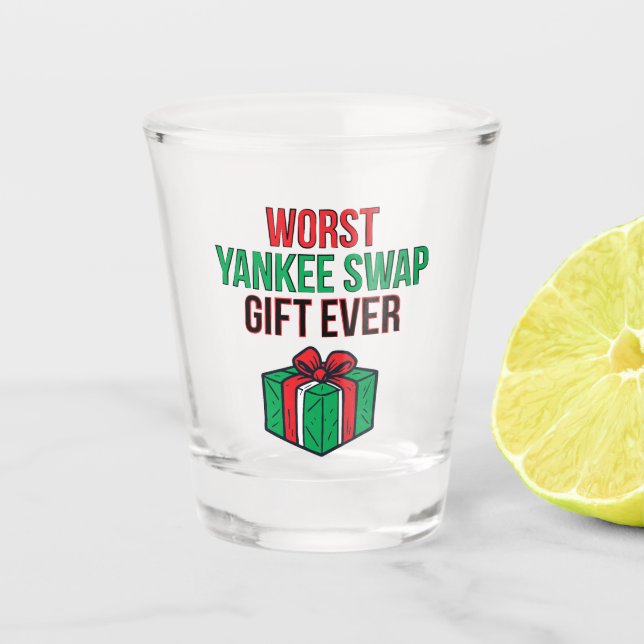 Vaso De Chupito Worst Yankee Swap Gift Ever (Anverso)