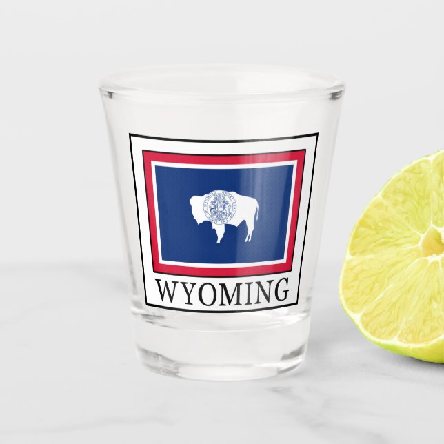 Vaso De Chupito Wyoming (Anverso)