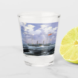 Vaso De Chupito Yate de vapor North Star 1852