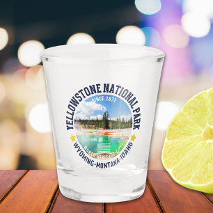 Vaso De Chupito Yellowstone National Park Landscape Forest