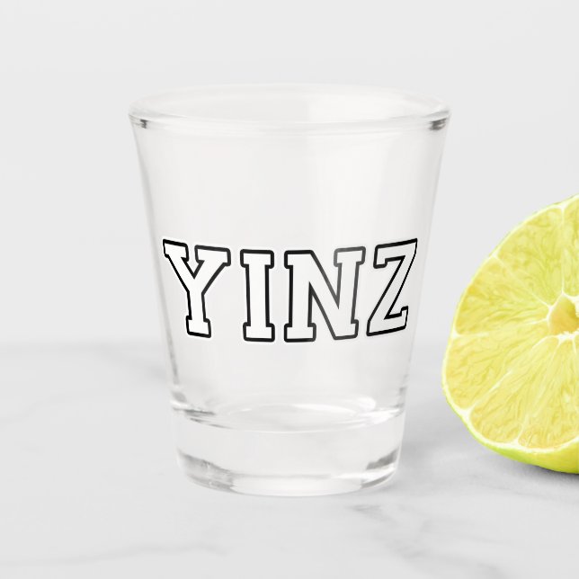 Vaso De Chupito Yinz (Anverso)
