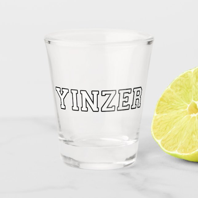Vaso De Chupito Yinzer (Anverso)