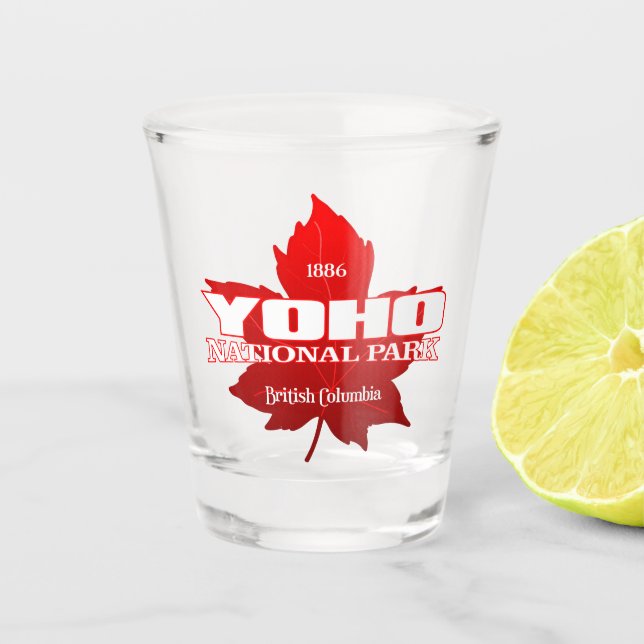 Vaso De Chupito Yoho NP (hoja de arce) (Anverso)