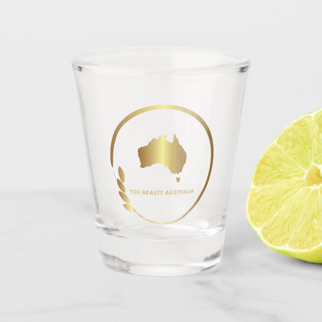 Vaso De Chupito You Beauty Australia Shot Glass (Anverso)