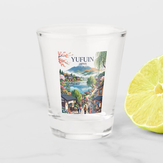 Vaso De Chupito Yufuin Japón (Anverso)
