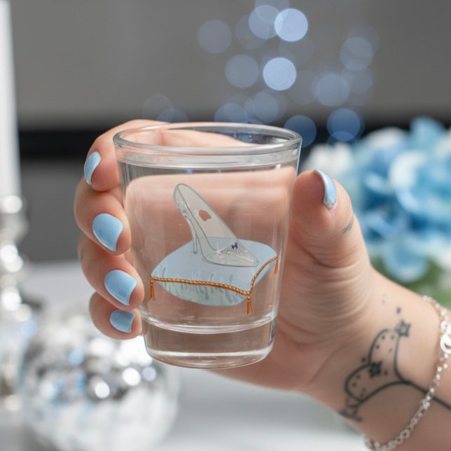 Vaso De Chupito Zapatilla de Cristal (Subido por el creador)