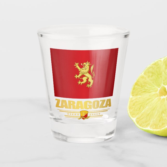 Vaso De Chupito Zaragoza (Anverso)