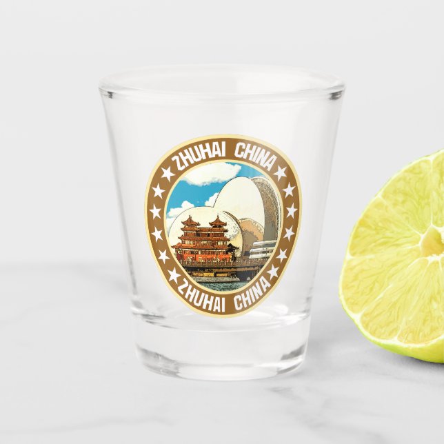Vaso De Chupito Zhuhai (Anverso)