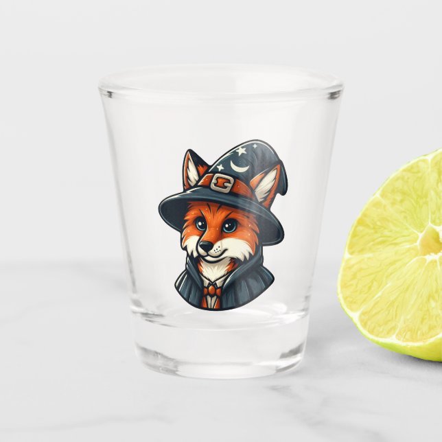 Vaso De Chupito Zorro mágico - Fantasía asistente (Anverso)