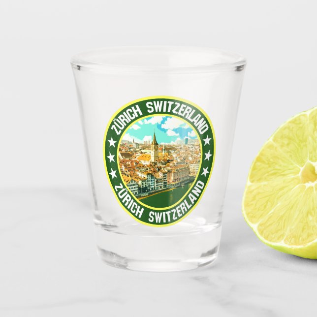 Vaso De Chupito Zürich (Anverso)