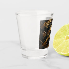 Vaso De Chupito Zwart Goud Retro