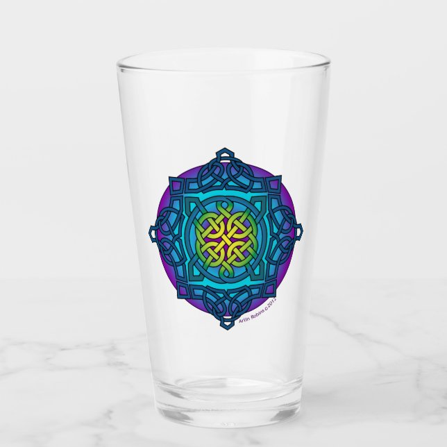 Vaso de cristal (Anverso)