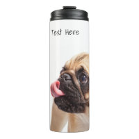 Vaso de encargo del texto del barro amasado lindo