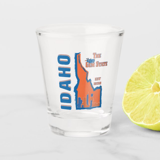 Vaso de medida de Idaho (Anverso)