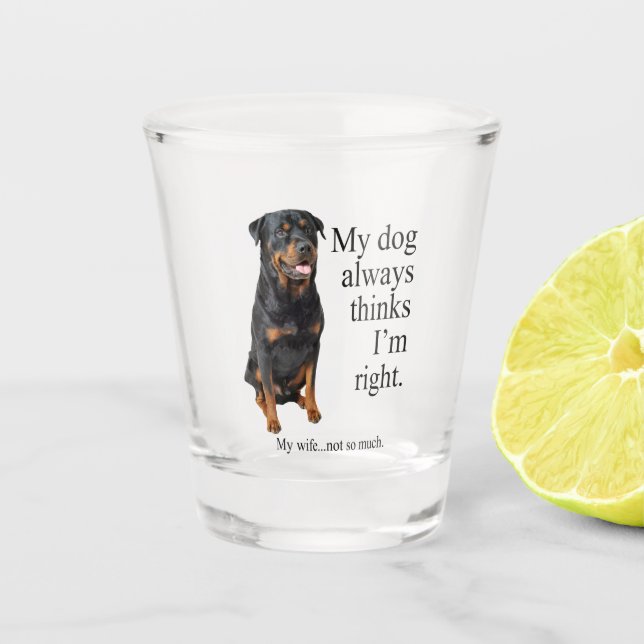 Vaso de medida de la esposa de Rottie v. (Anverso)