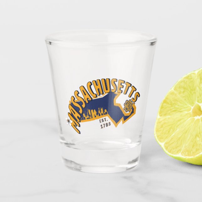 Vaso de medida de Massachusetts (Anverso)