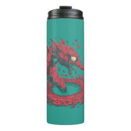 Vaso de monstruo marino de arte cómico