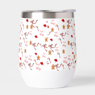 Vaso de Navidad de jengibre Coquette