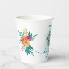 Vaso de papel baby shower colección baby Koala