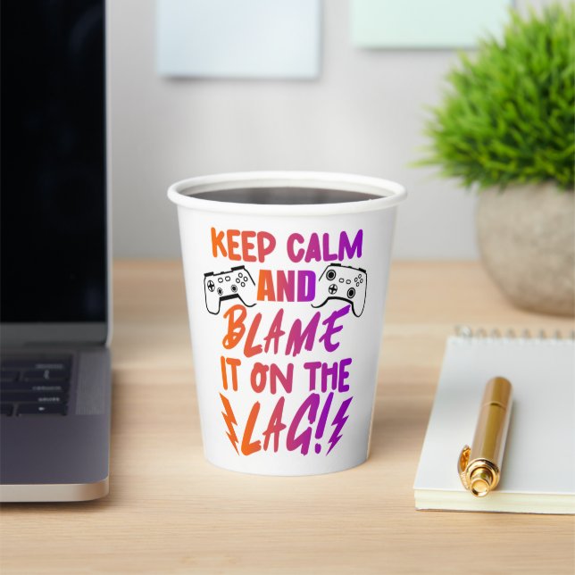 Vaso de papel de 8oz (in situ)