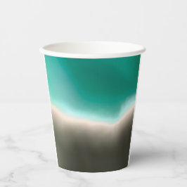 Vaso de papel de costa