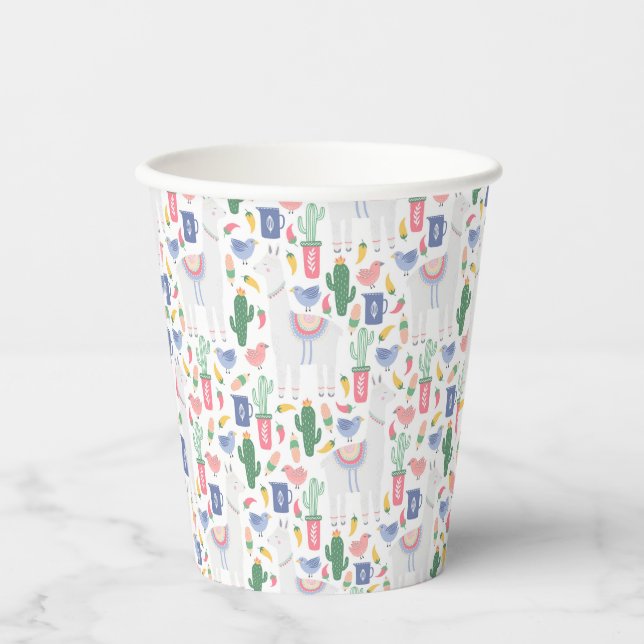 Vaso de papel de la colección Oh, Llama Llama (Anverso)