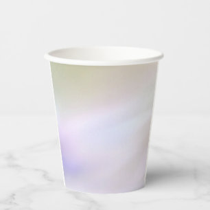 Vaso de papel de niebla suave